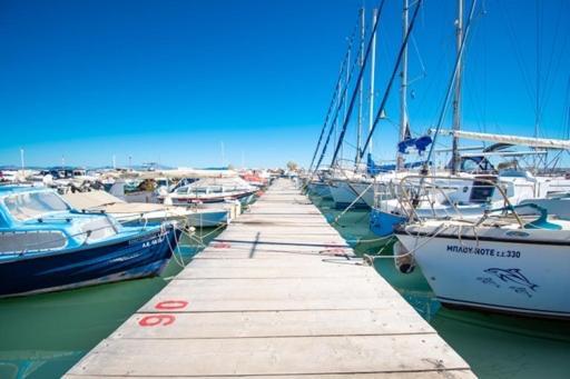 Lavish & Spacious Apt With Stunning Seaview, 10 Min Ath Airport Artemida  Exterior foto